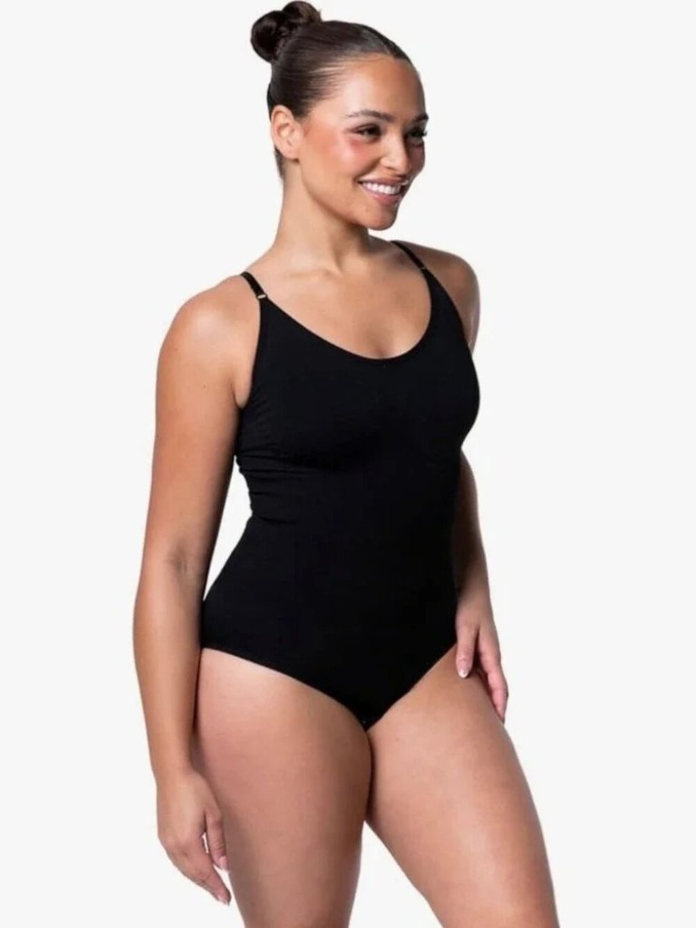 NWT HeyShape Sculpting Shapewear Bodysuit Black Tummy Control Snatched Women's M